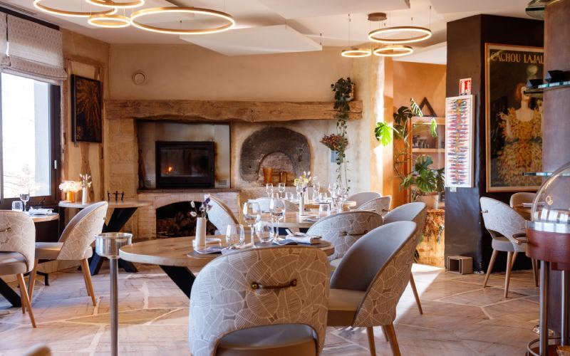 Auberge du Poids Public - Salle de restaurant