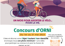 affiche concours ORNI mai à vélo